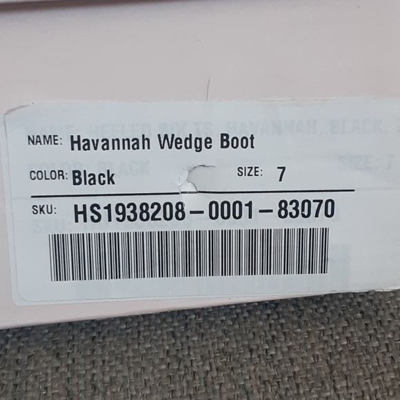 👢💥BRAND NEW IN BOX, NEVER WORN💥👢BLACK BOOTS!!! - Picture 6 of 6